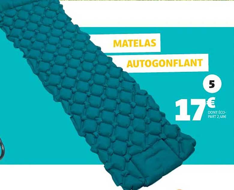 MATELAS AUTOGONFLANT