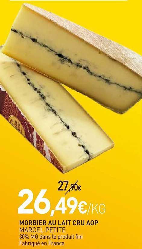 MORBIER AU LAIT CRU AOP MARCEL PETITE