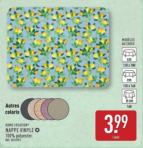 NAPPE VINYLE