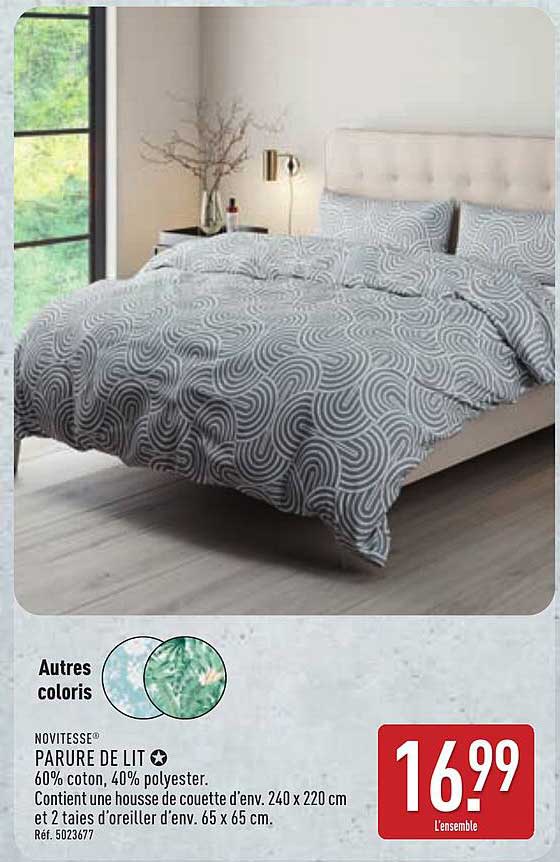 NOVITESSE® PARURE DE LIT