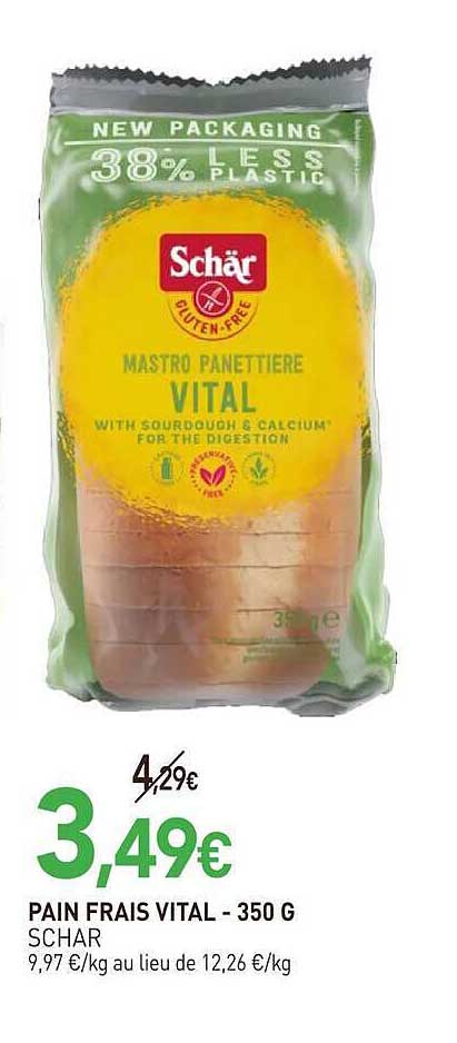 PAIN FRAIS VITAL - 350 G SCHÄR