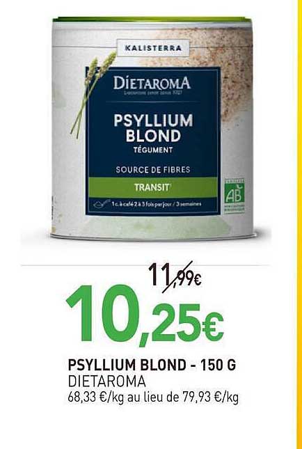 PSYLLIUM BLOND - 150 G DIETAROMA