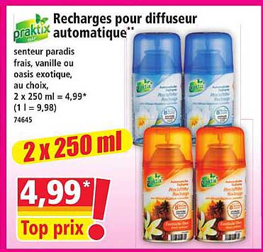 Recharges pour diffuseur automatique**