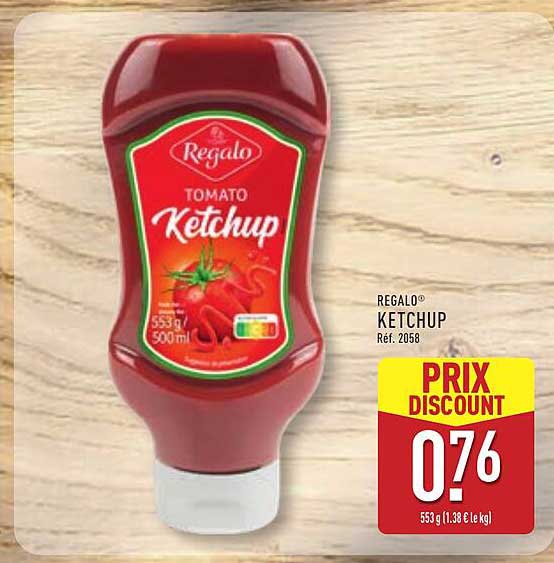 REGALO® KETCHUP Réf. 2058