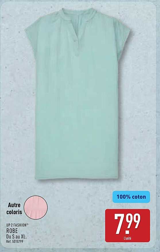 ROBE Du S au XL.