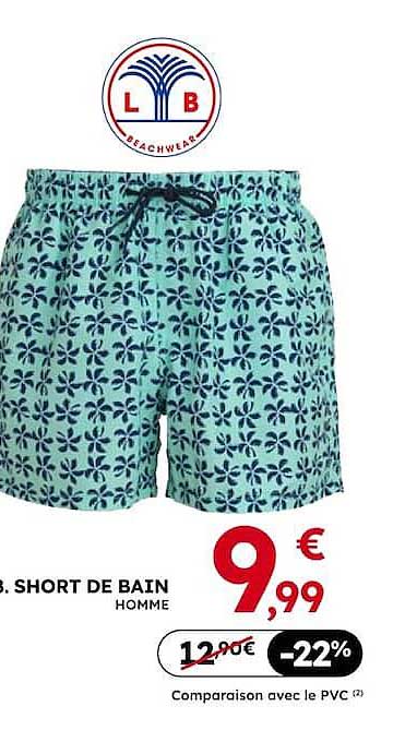 SHORT DE BAIN HOMME