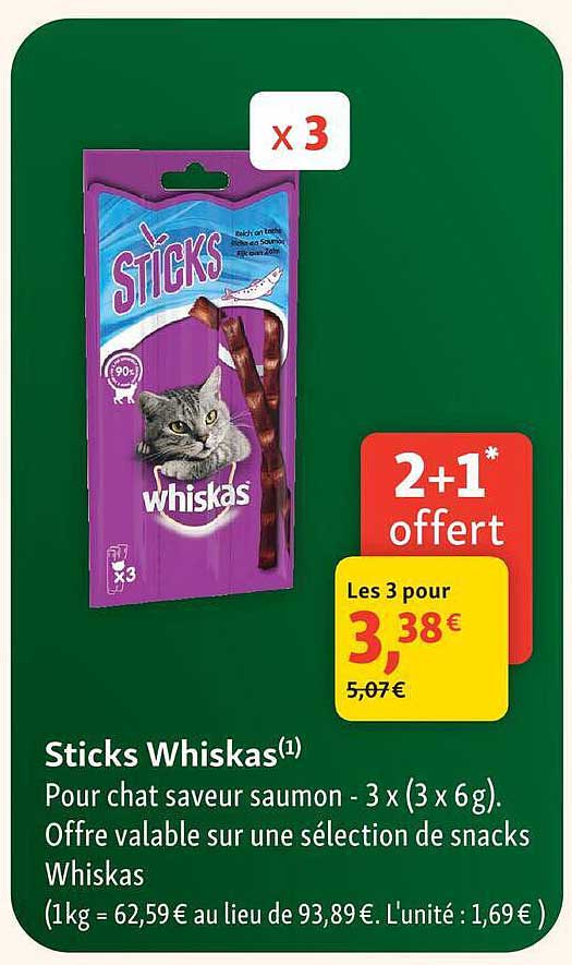 Sticks Whiskas