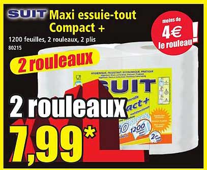 SUIT Maxi essuie-tout Compact +