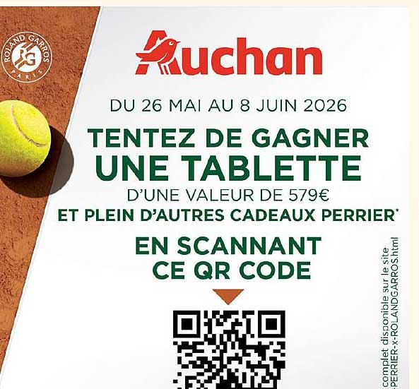 TENTEZ DE GAGNER UNE TABLETTE