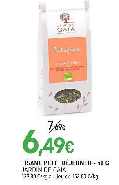 TISANE PETIT DÉJEUNER - 50 G JARDIN DE GAIA