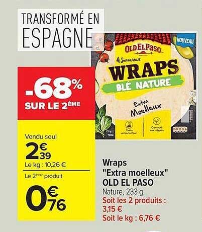 TRANSFORMÉ EN ESPAGNE
