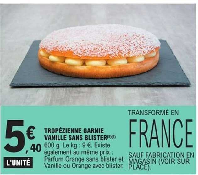 TROPÉZIENNE GARNIE VANILLE SANS BLISTER(5)(6)
