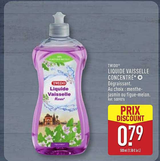 TWIDO® LIQUIDE VAISSELLE CONCENTRÉ*