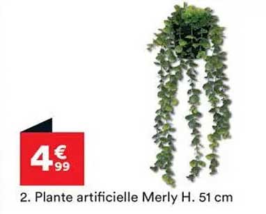 2. Plante artificielle Merly H. 51 cm