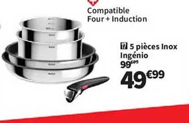 5 pièces Inox Ingénio