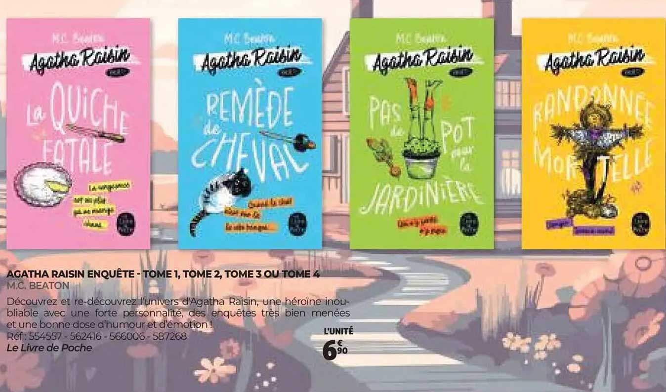 AGATHA RAISIN ENQUÊTE - TOMES 1, 2, 3 OU 4