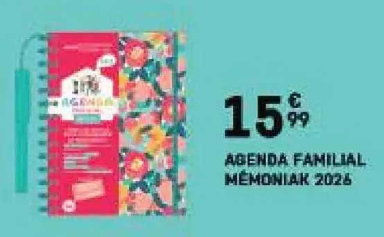 AGENA FAMILIAL MÉMONIAK 2026