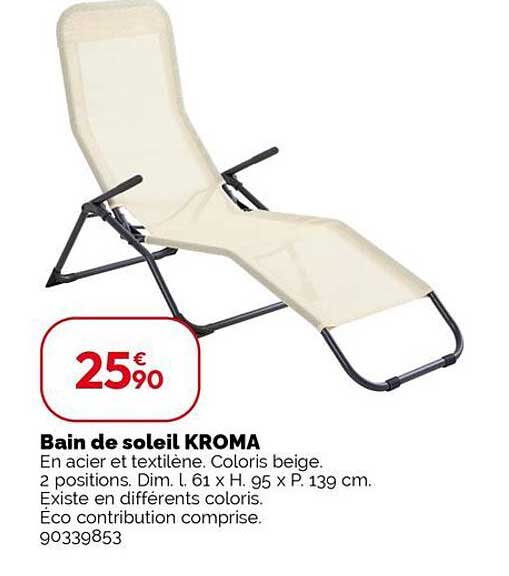 Bain de soleil KROMA