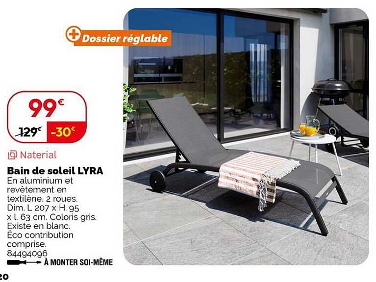 Bain de soleil LYRA