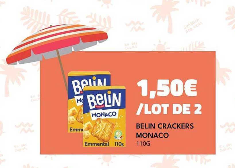 BELIN CRACKERS MONACO