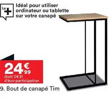Bout de canapé Tim