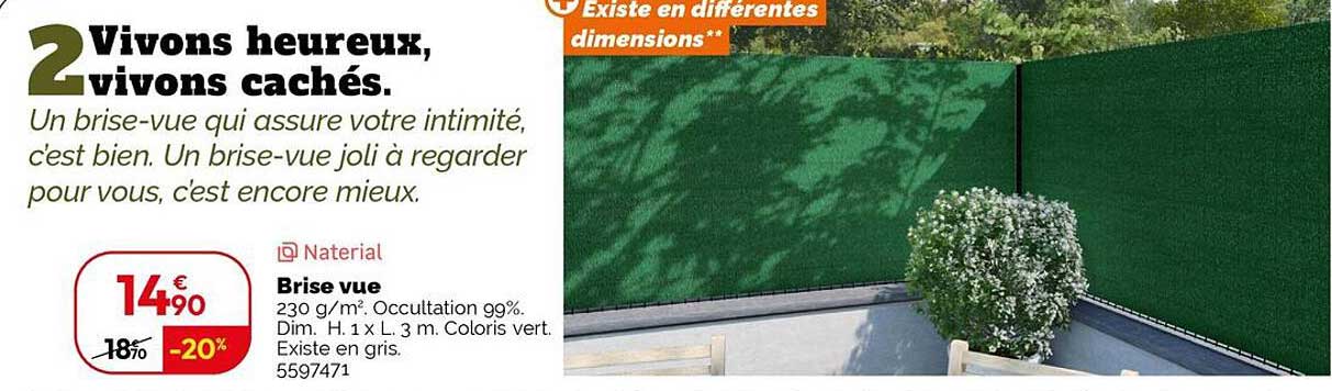 Brise vue