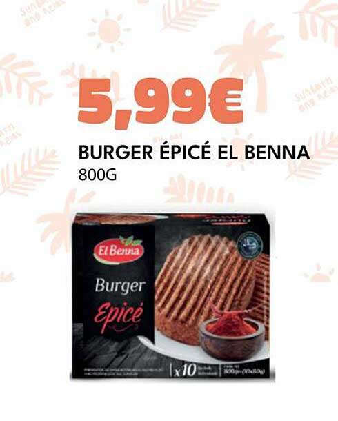 BURGER ÉPICÉ EL BENNA