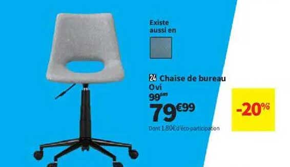 Chaise de bureau Ovi