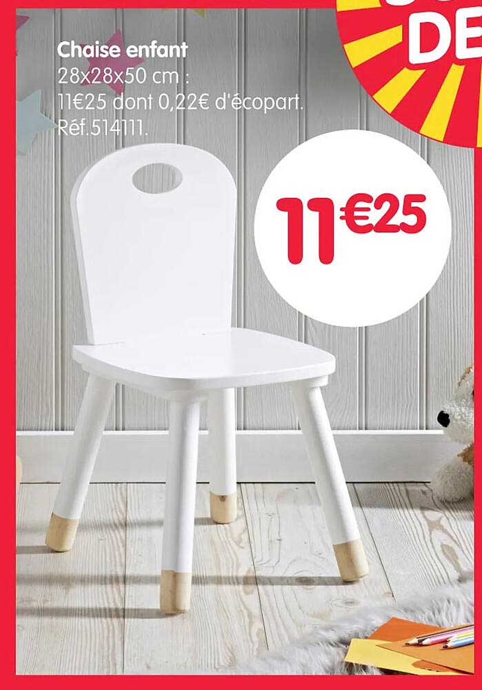 Chaise enfant