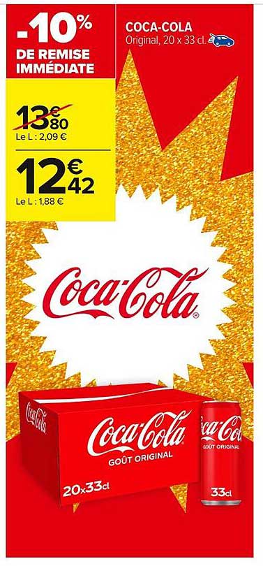 Coca-Cola Original, 20 x 33 cl