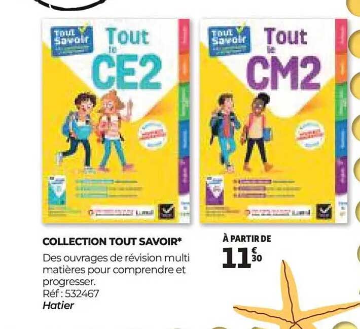 COLLECTION TOUT SAVOIR*