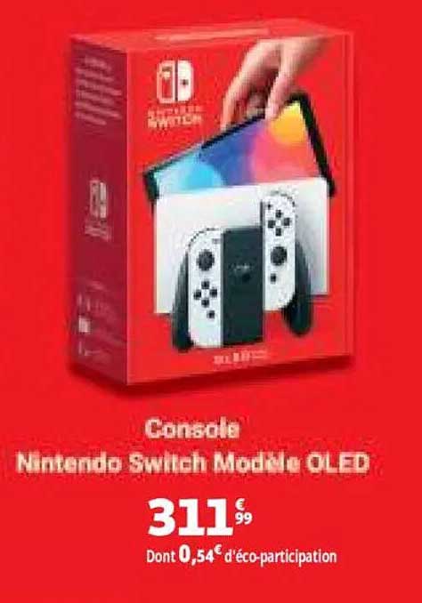 Console Nintendo Switch Modèle OLED