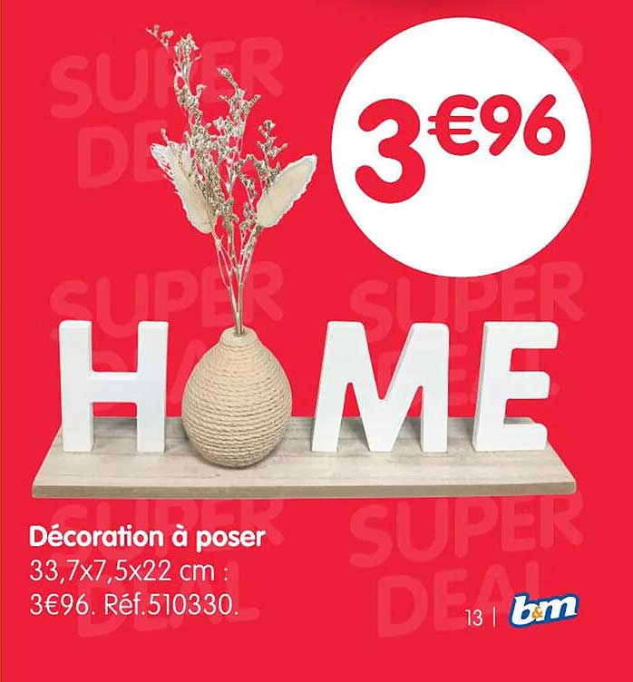 Décoration à poser