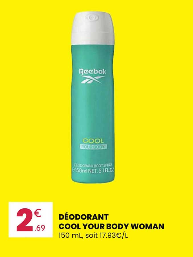 DÉODORANT COOL YOUR BODY WOMAN