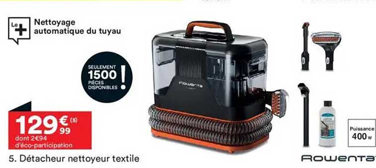 Détacheur nettoyeur textile
