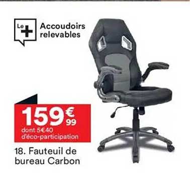 Fauteuil de bureau Carbon