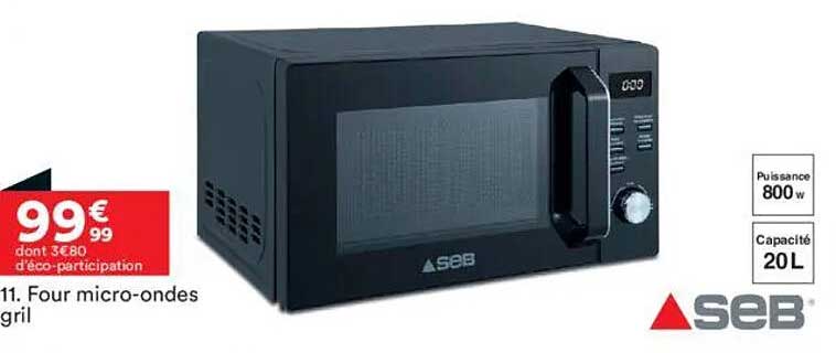 Four micro-ondes grill SEB