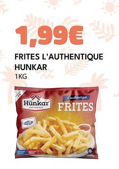 FRITES L'AUTHENTIQUE HUNKAR