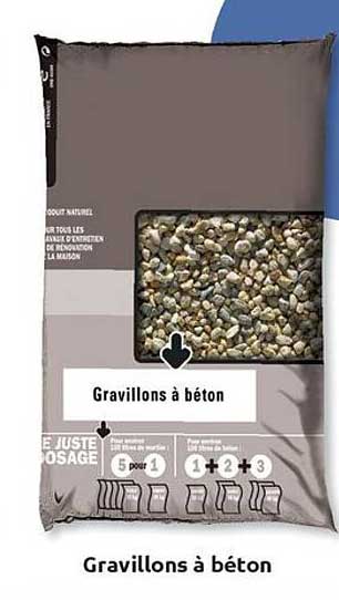 Gravillons à béton