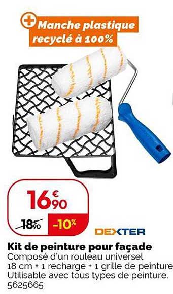 Kit de peinture pour façade