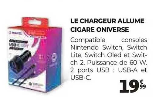 LE CHARGEUR ALLUME CIGARE ONIVERSE