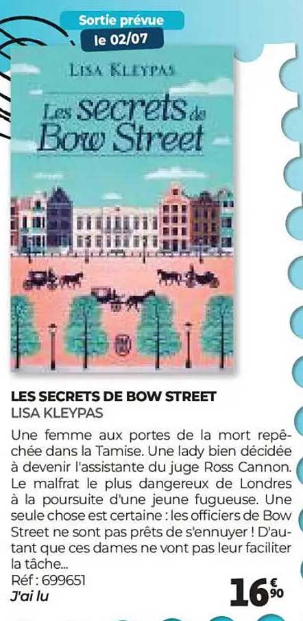 LES SECRETS DE BOW STREET