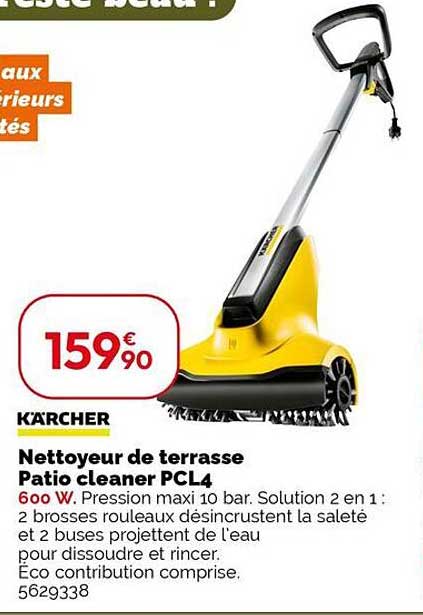 Nettoyeur de terrasse Patio cleaner PCL4