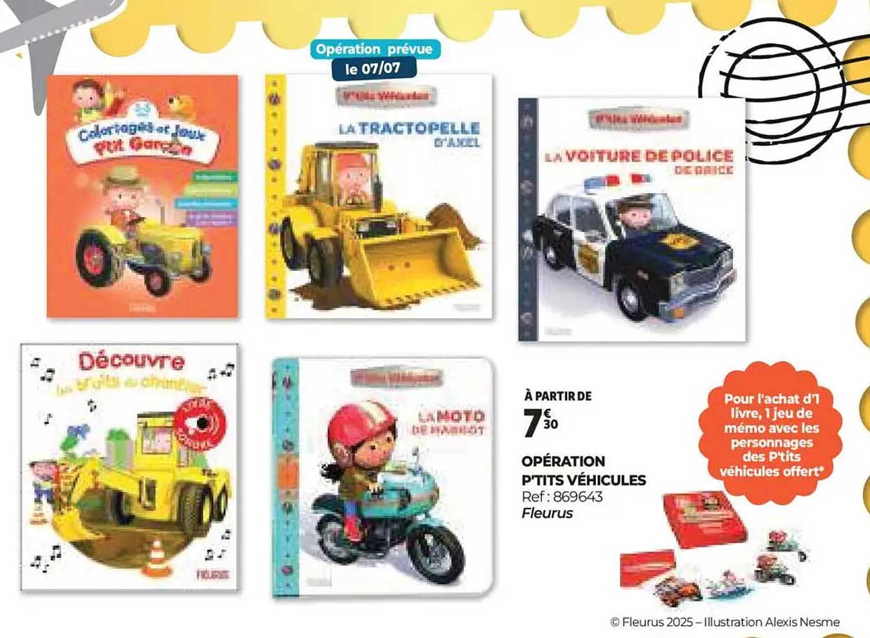 OPÉRATION PTITS VÉHICULES
