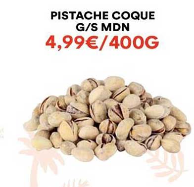 PISTACHE COQUE G/S MDN