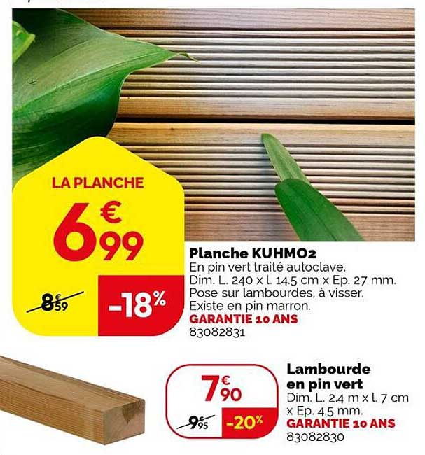 Planche KUHMO2 - 6€99