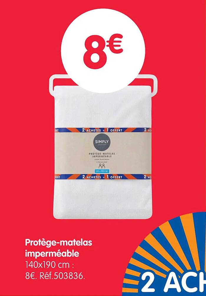 Protège-matelas imperméable