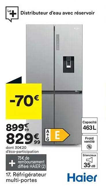 Réfrigérateur multi-portes Haier