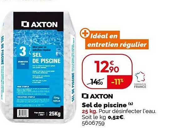 Sel de piscine