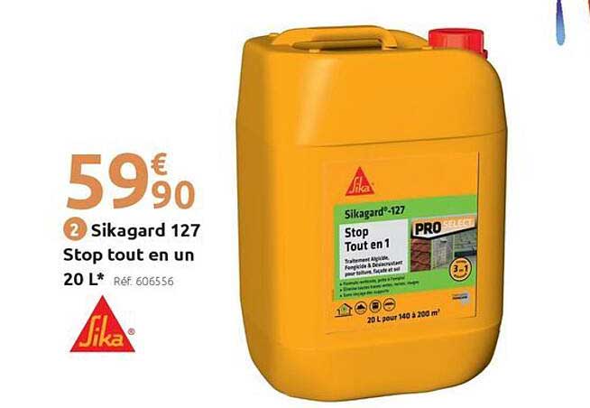 Sikagard 127 Stop tout en un 20 L